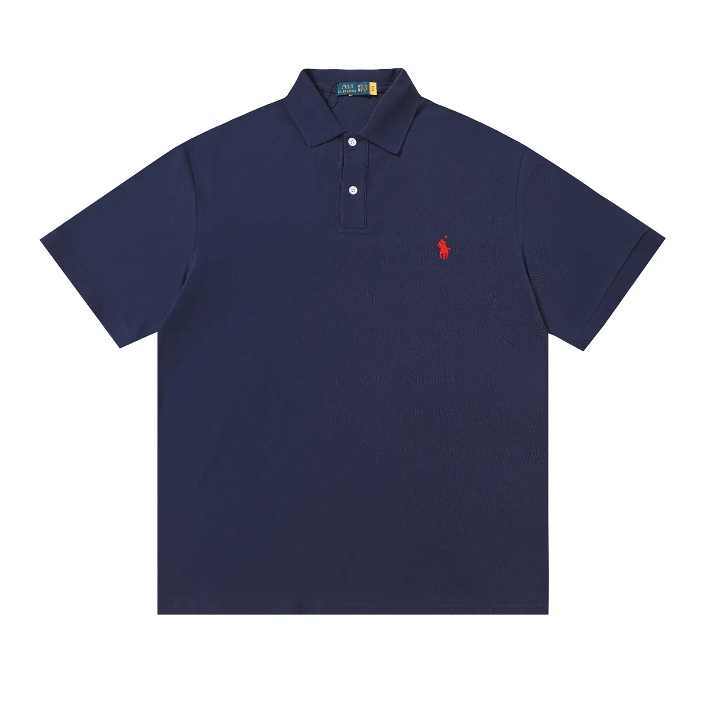 P146 Style No.: A013 [Ralph Lauren Classic Logo Embroidered Polo Shirt] ✅250g fine cotton pique fabric, custom-woven and dyed threads ✅Original stickers Scan the QR code to enter the official website ✅Large version, loose and stylish, can wear up to 210 pounds Color: Black White Navy Blue Sky Blue Dark Gray Floral Gray Size: S-XL